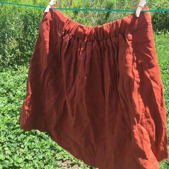 🌸 Linen j crew factory skirt 🌸 - Picture 2 of 5